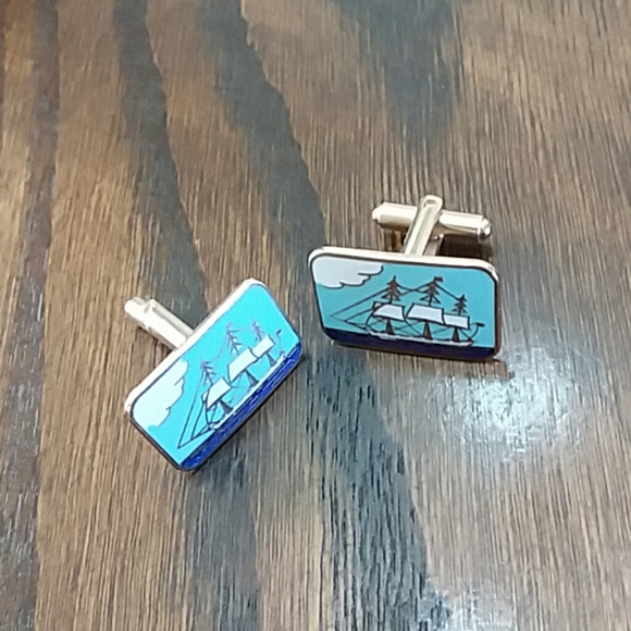 Cufflinks / vintage - Picture 6 of 6